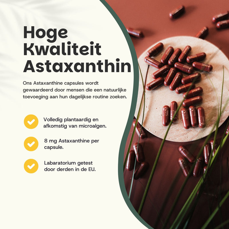 Astaxanthine capsules goyu superfood supplement