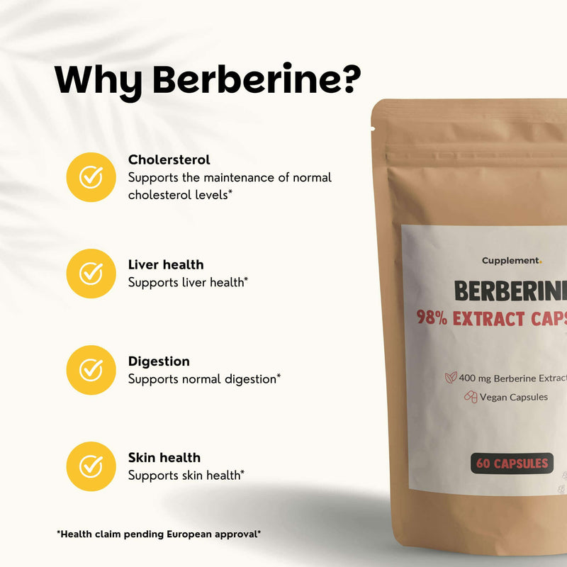 Berberine extract capsules goyu superfood supplement