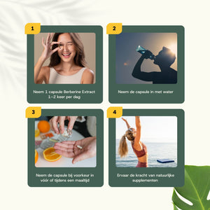 Berberine extract caspules goyu superfood supplement