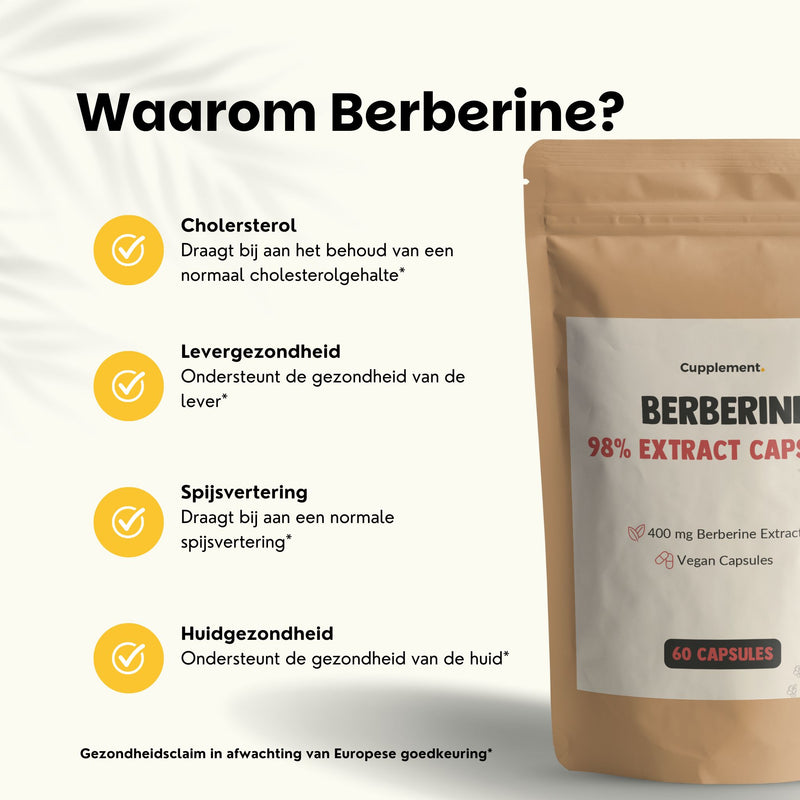 Berberine extract caspules goyu superfood supplement