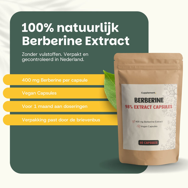 Berberine extract caspules goyu superfood supplement