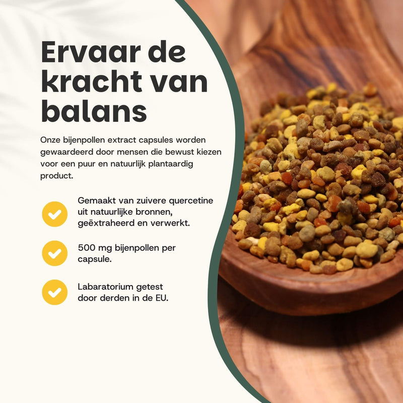 Bijenpollen extract capsules goyu supplement superfood