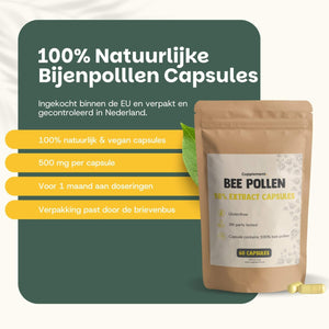 Bijenpollen extract capsules goyu supplement superfood
