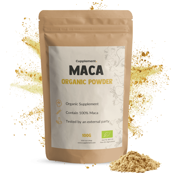 Biologisch Maca poeder goyu supplement superfood