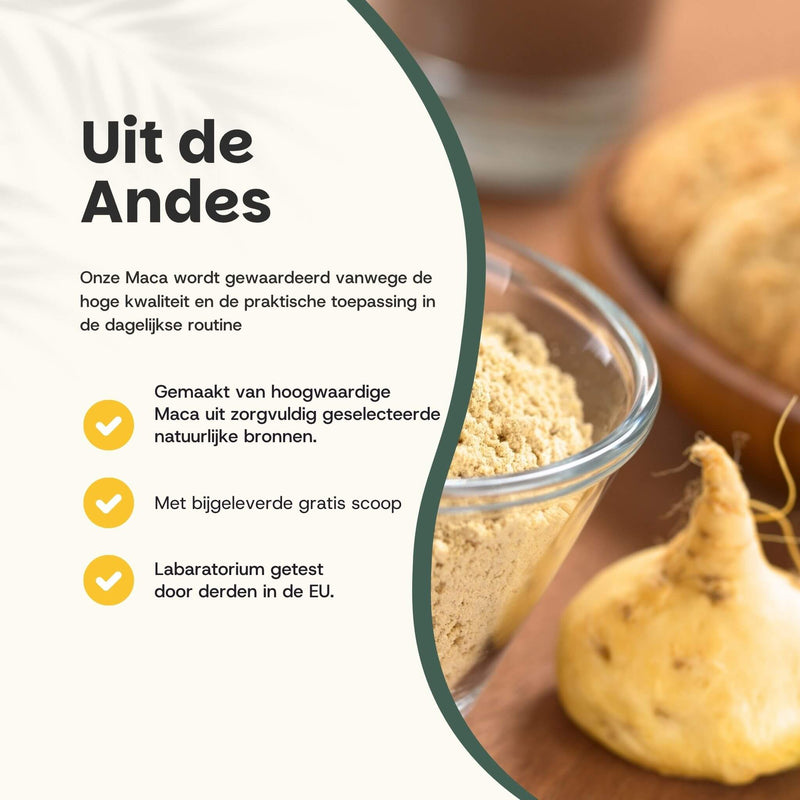 Biologisch Maca poeder goyu supplement superfood