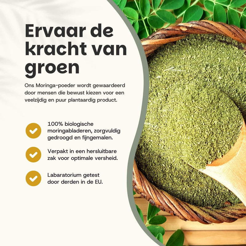 Biologisch Moringa poeder goyu supplement superfood