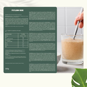 Biologisch Psylliumvezels poeder goyu superfood supplement