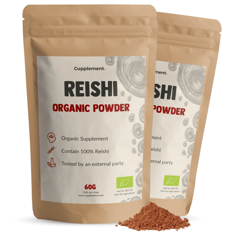 Biologisch Reishi poeder goyu supplement superfood