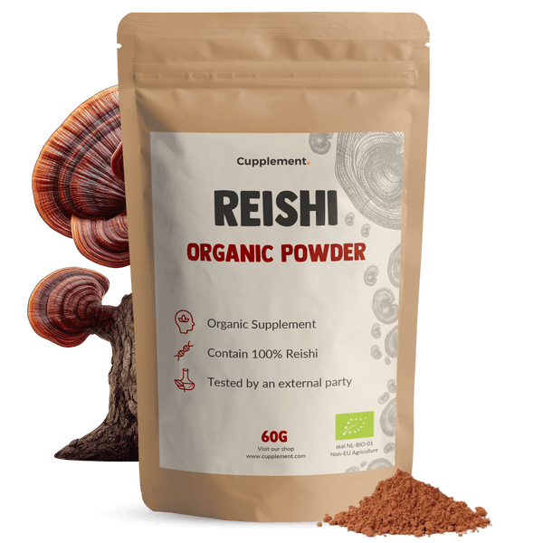 Biologisch Reishi poeder goyu supplement superfood