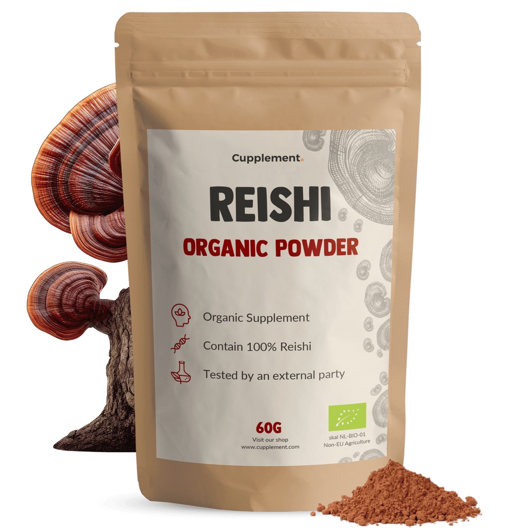Biologisch Reishi poeder goyu supplement superfood