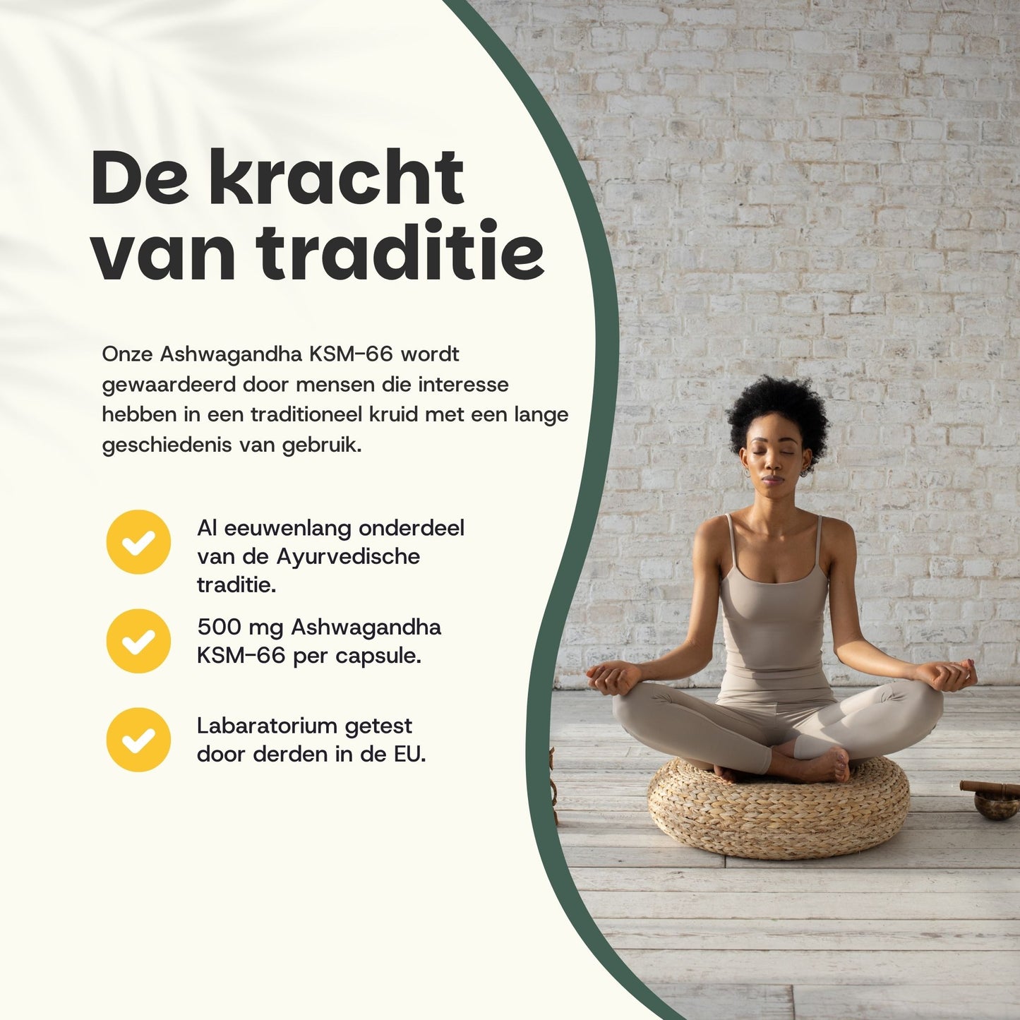 Biologische Ashwagandha KSM-66 extract capsules goyu superfood supplement