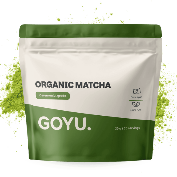 Biologische Ceremonial Grade Matcha Thee poeder goyu supplement superfood