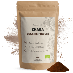 Biologische Chaga poeder goyu supplement superfood