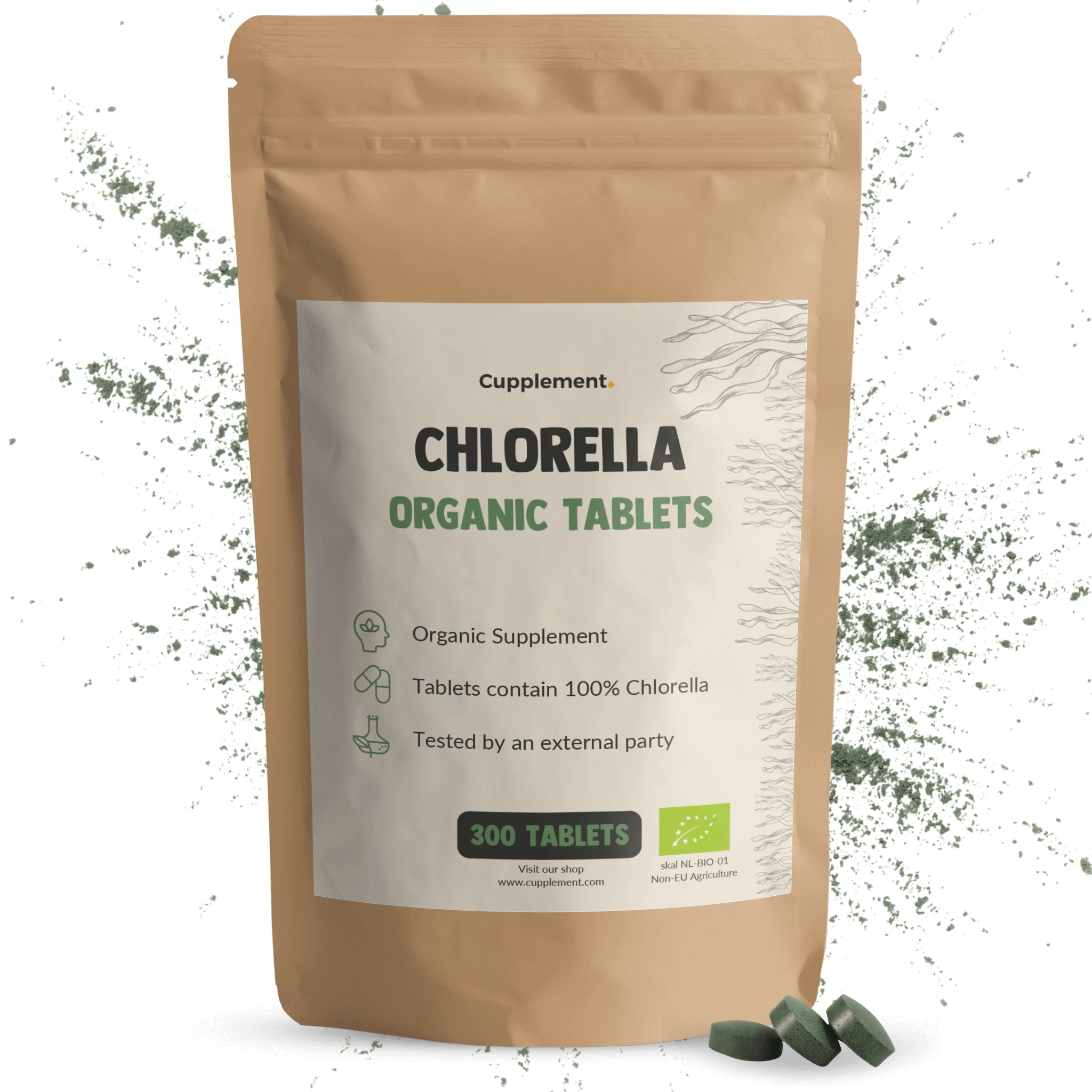 Chlorella Tabletten 500 mg Biologisch