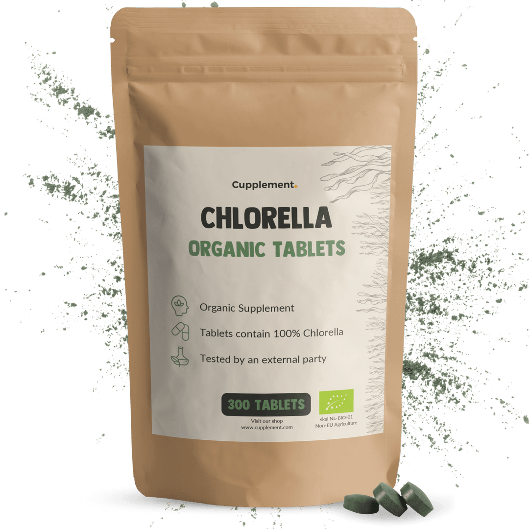 Biologische Chlorella tabletten goyu superfood supplement