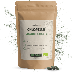 Biologische Chlorella tabletten goyu superfood supplement