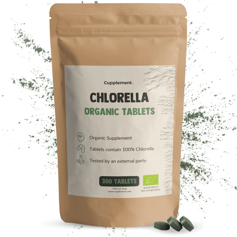 Biologische Chlorella tabletten goyu superfood supplement