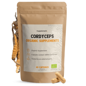 Biologische Cordyceps capsules goyu supplement superfood