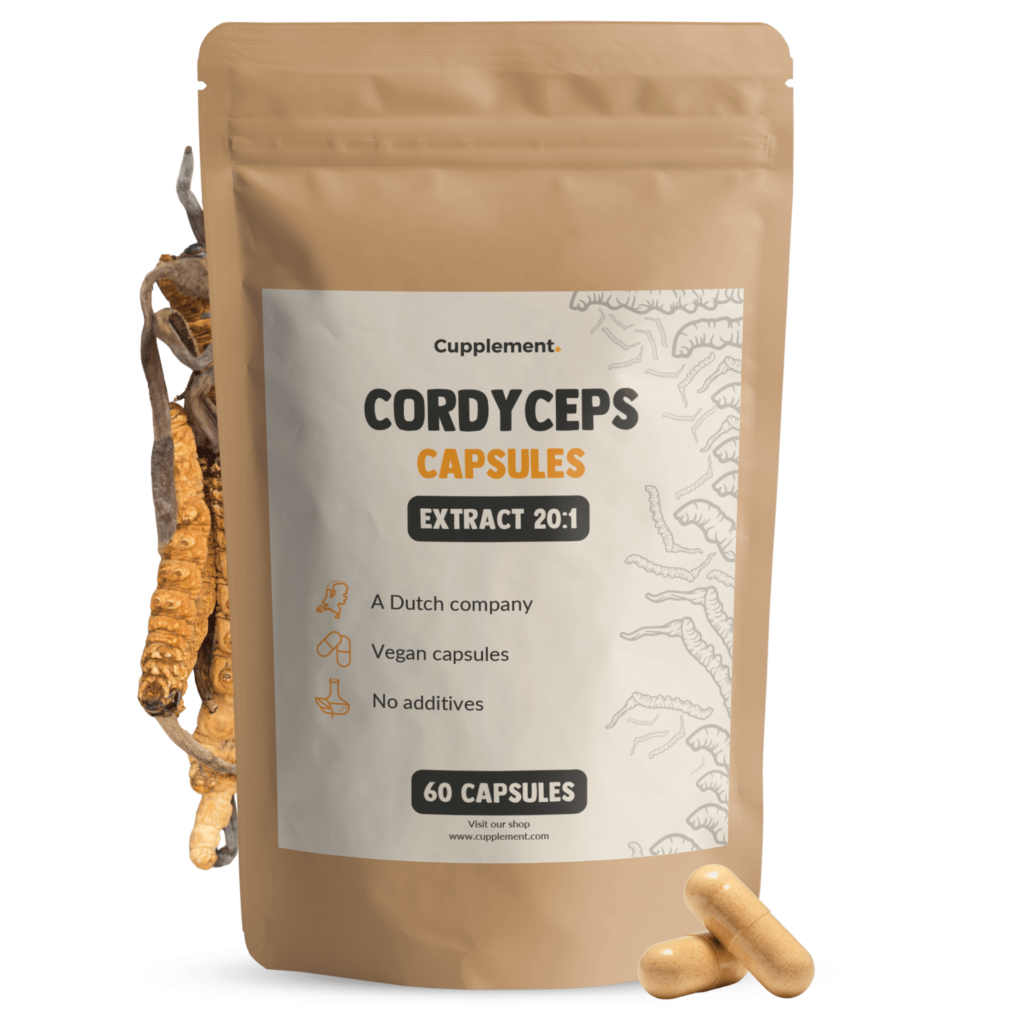 Cordyceps Extract Capsules 400 mg