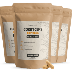 Biologische Cordyceps extract capsules goyu supplement superfood