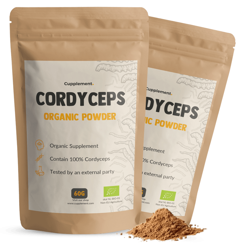 Biologische Cordyceps poeder goyu supplement superfood
