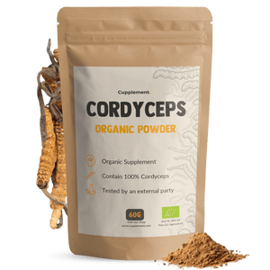 Biologische Cordyceps poeder goyu supplement superfood