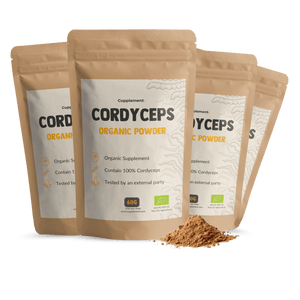 Biologische Cordyceps poeder goyu supplement superfood