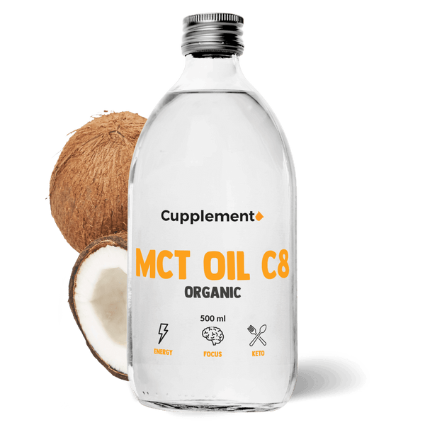 Biologische MCT C8 Olie goyu supplement superfood