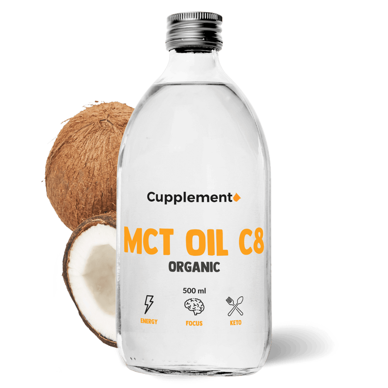 Biologische MCT C8 Olie goyu supplement superfood