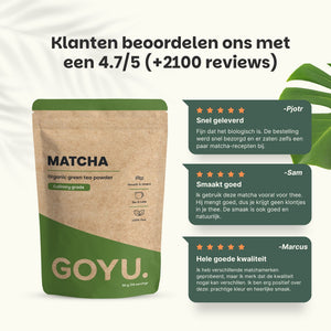 Matcha Klopper Whisk Cupplement Superfood Supplement