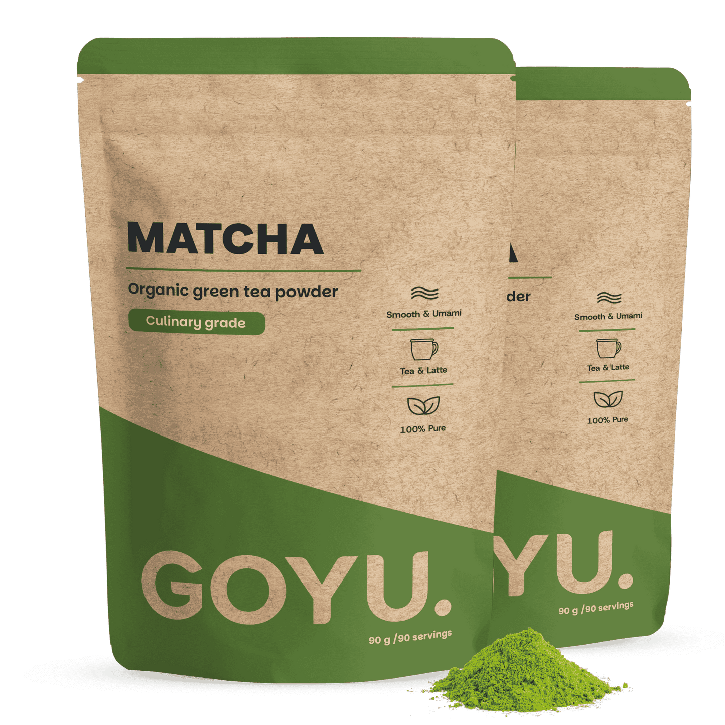 Biologische Matcha Thee poeder goyu supplement superfood