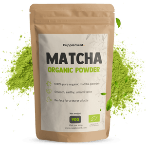 Biologische Matcha Thee poeder goyu supplement superfood