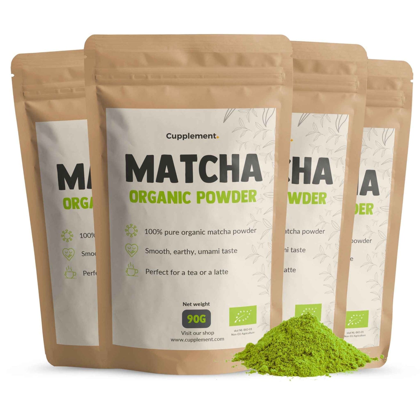 Biologische Matcha Thee poeder goyu supplement superfood