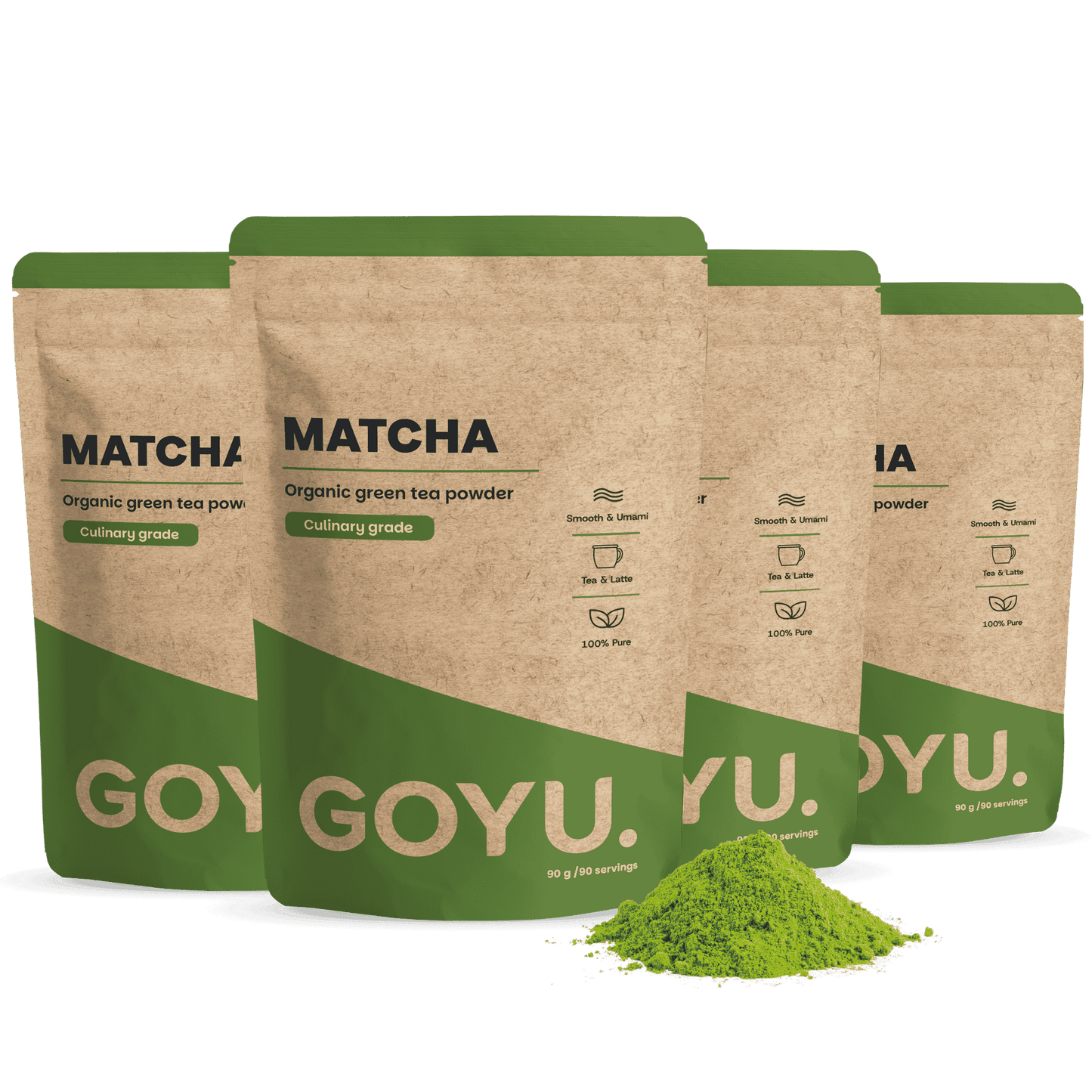 Biologische Matcha Thee poeder goyu supplement superfood
