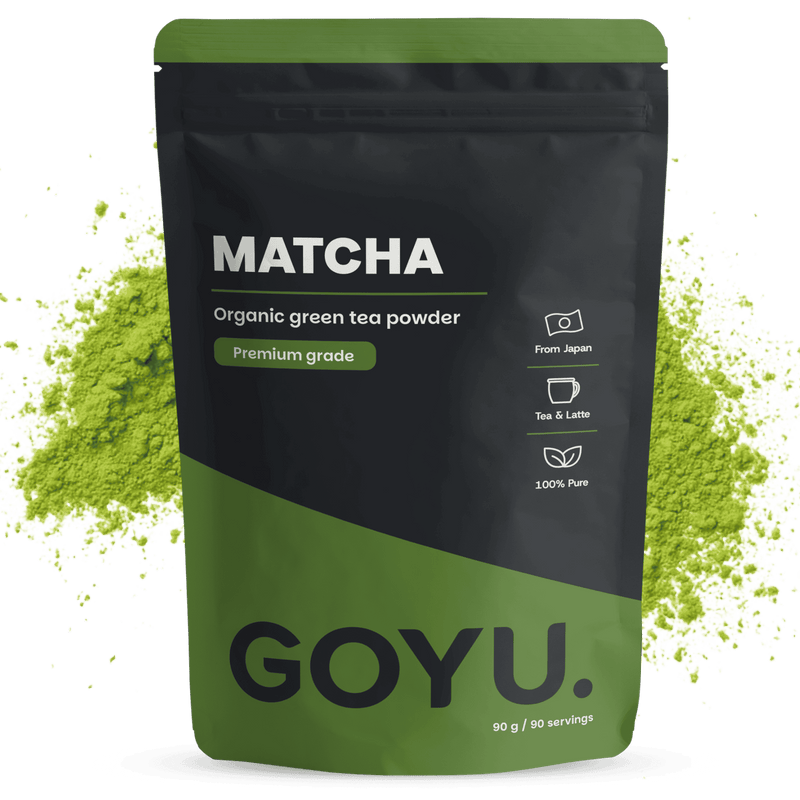 Biologische Premium Matcha Thee poeder goyu supplement superfood