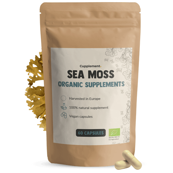 Biologische Sea Moss capsules goyu superfood supplement