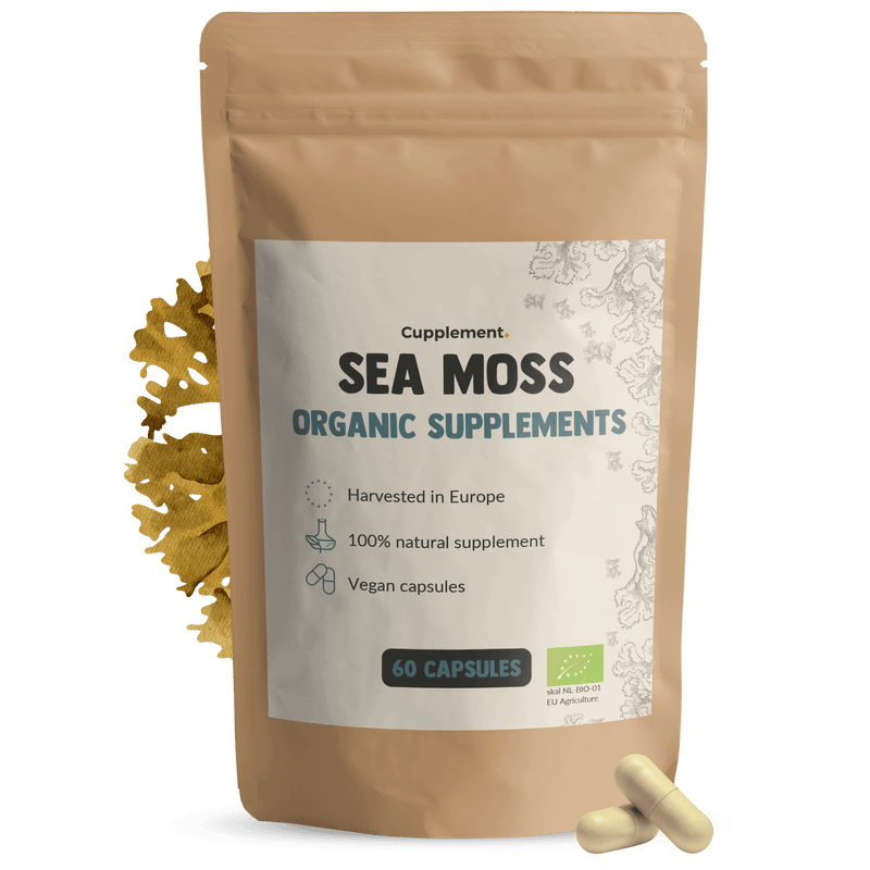 Biologische Sea Moss capsules goyu superfood supplement