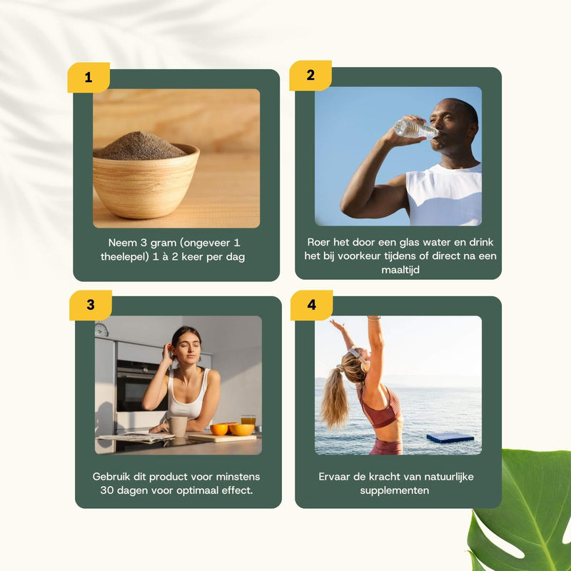 Biologische Zwarte maca poeder goyu superfood supplement