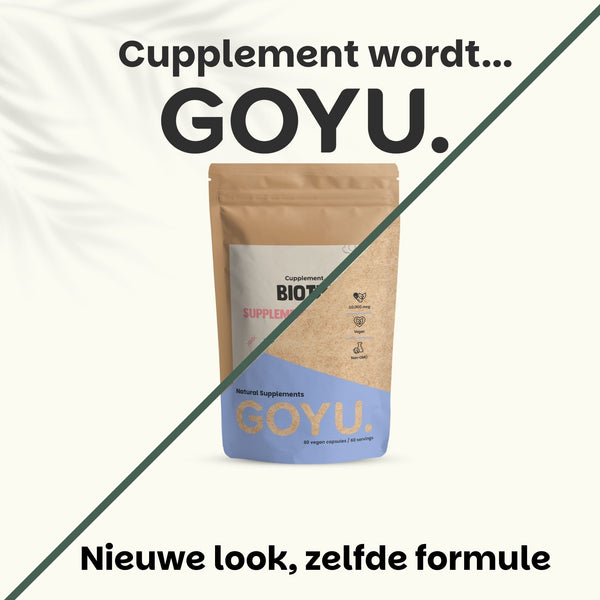 Biotine capsules goyu superfood supplement