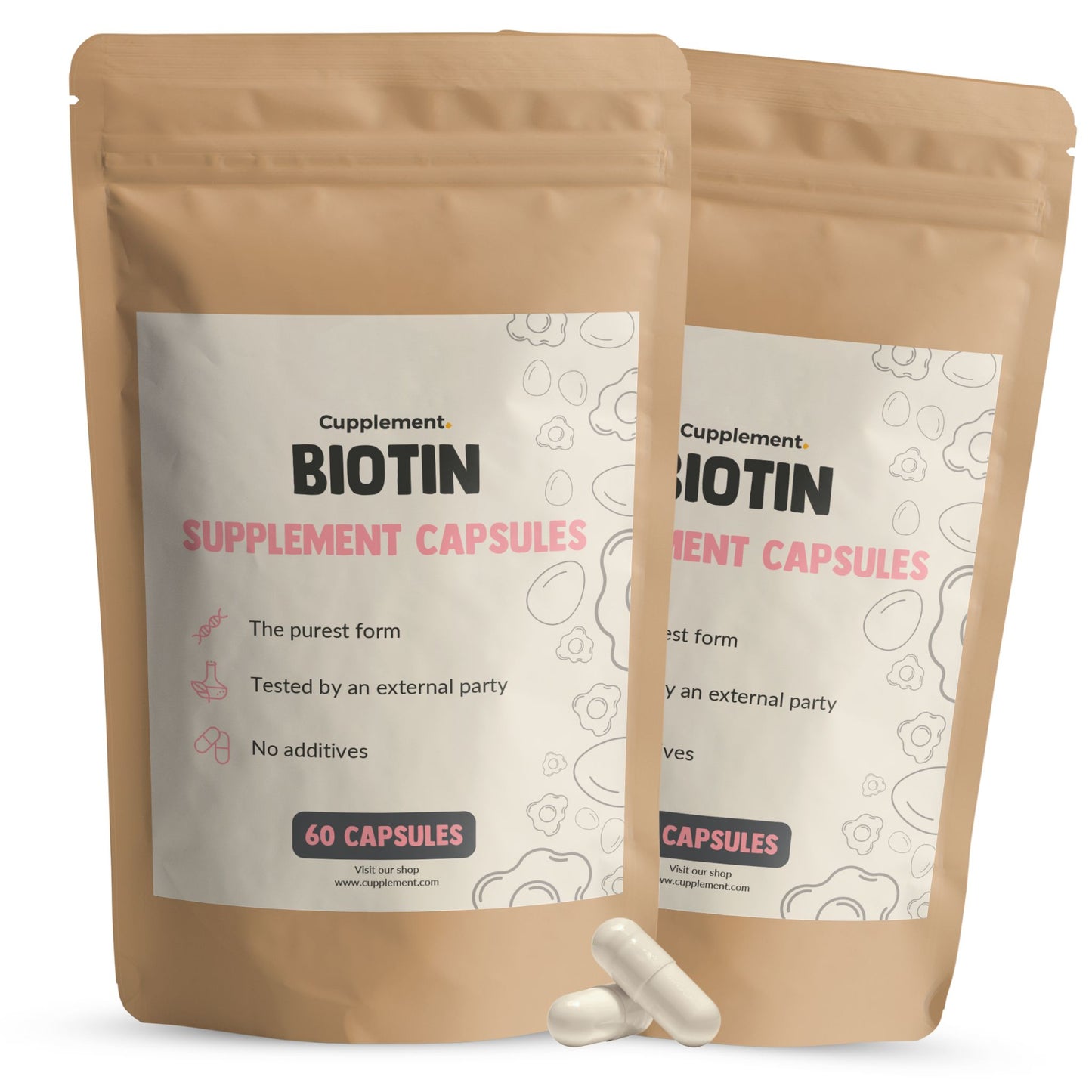 Biotine capsules goyu superfood supplement