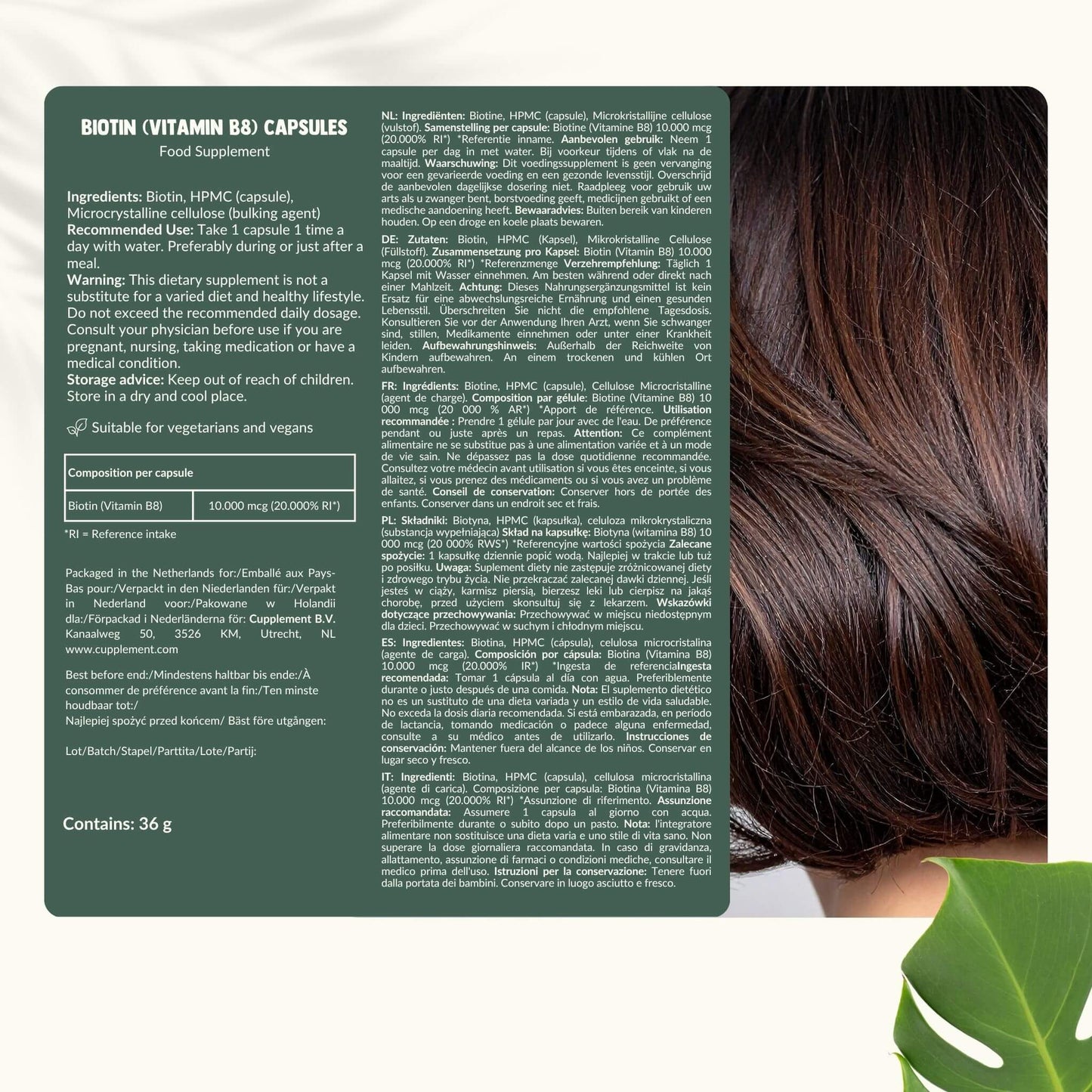 Biotine capsules goyu superfood supplement