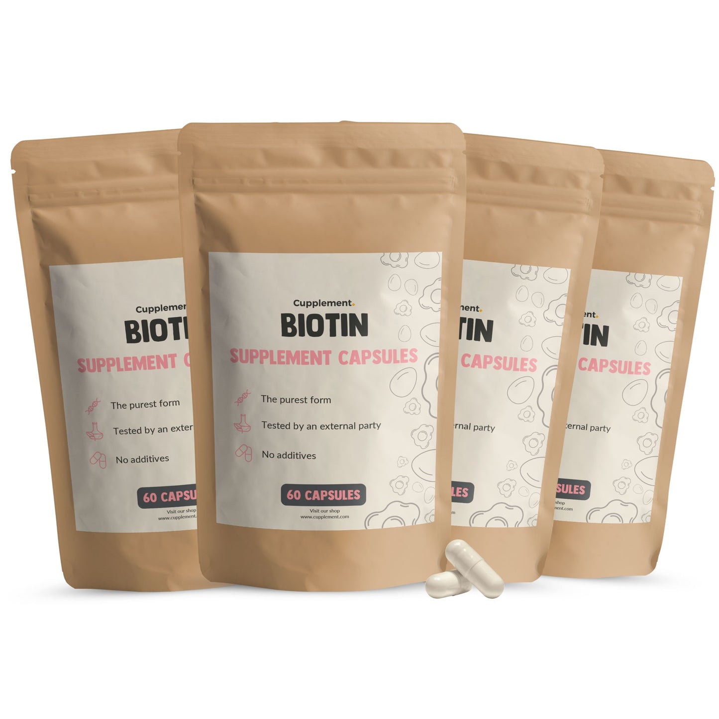 Biotine capsules goyu superfood supplement
