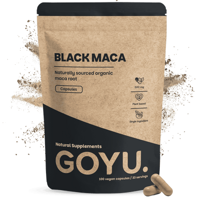 Zwarte Maca Capsules 500 mg Biologisch