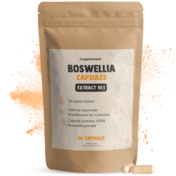Boswellia extract capsules goyu supplement superfood