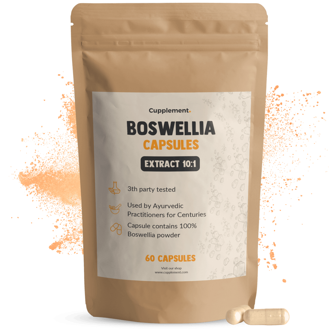 Boswellia extract capsules goyu supplement superfood