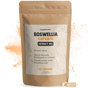 Boswellia extract capsules goyu supplement superfood