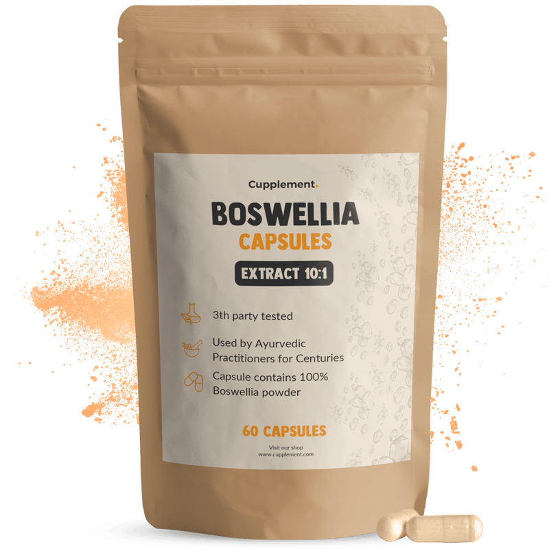 Boswellia extract capsules goyu supplement superfood