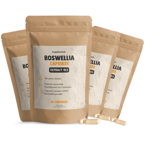 Boswellia extract capsules goyu supplement superfood