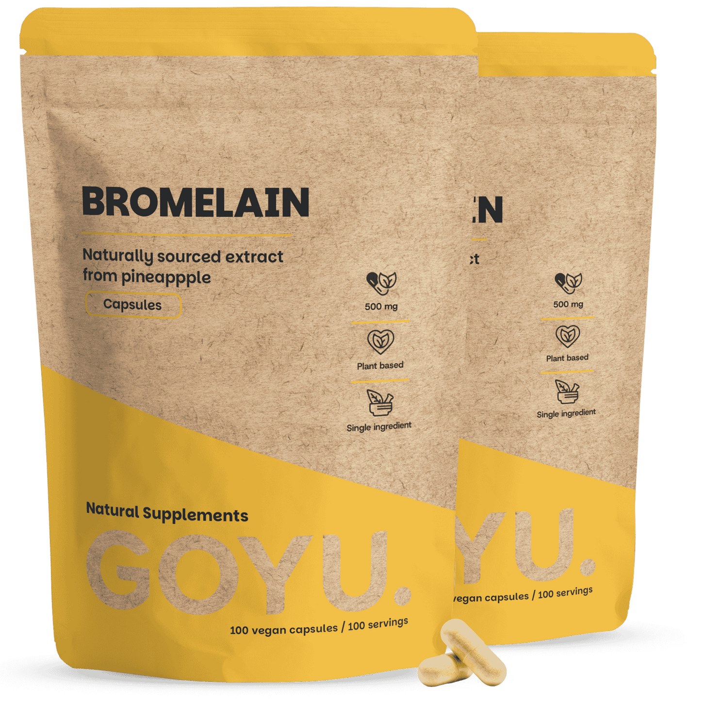 Bromelain Capsules 500mg