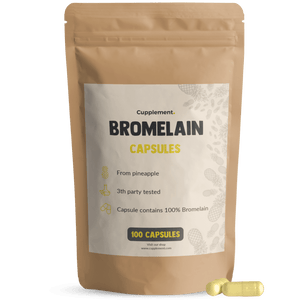 Bromelain Capsules Cupplement Superfood Supplement